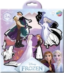 Scratch-off stickers Frozen Kingdom, 5 pcs