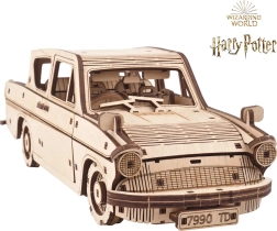 3D puidust mehaaniline pusle Harry Potteri lendav Ford Anglia