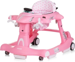 Käimistugi 3in1 Lennuk Roosa