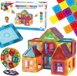 Woopie magnetiline 3D ehituskomplekt neodüümpaneelidega, 70 osa