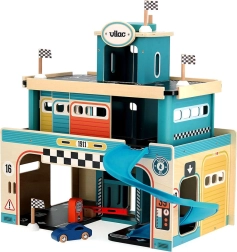 Vilac puidust vintage-garaaž Vilacity