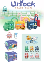 Hariv rongike vagunite ja lukkudega