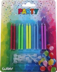 Candles with Colored Flames