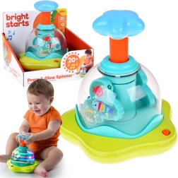 Värviline vurr-mänguasi meloodiate ja LED-tuledega