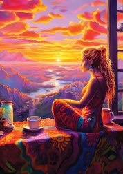 Pusle ART PUZZLE Blažený výhled 1000 tükki