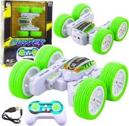 Stunt RC Car 360° 1:32 Green