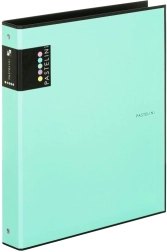 A4 Binder with 4 Rings PASTELINI green