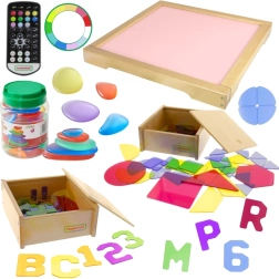 LED Light Panel with Remote Control and Accessories - MASTERKIDZ