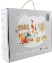 POLARB puidust hariv kast GROW-WITH-ME 36+ kuud