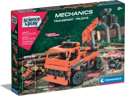 Clementoni science & play mehaanikalabor – transpordi veokid 10 ühes