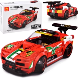 Võidusõiduauto ehituskomplekt lastele alates 6. eluaastast