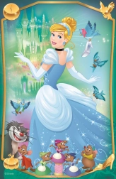 Trefl pusle Disney printsessid Tuhkatriinu 54 tükki