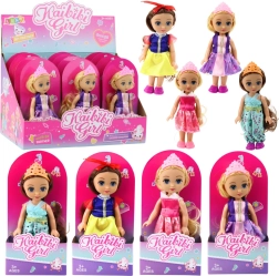 Mini nukuke Printsess krooniga 17 cm
