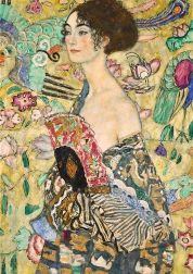 Puzzle Art Collection Lady with a Fan 1000 pieces