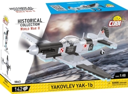 Lennuki Yakovlev Yak-1b ehituskomplekt