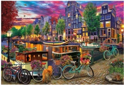 Educa pusle Jalgrattad Amsterdamis 6000 tükki