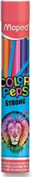 Värvipliiatsid MAPED Color’Peps Strong metalltorus, 12 tk