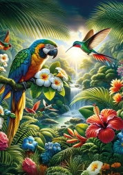 Art Puzzle Troopiline unenägu 260 tükki