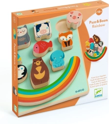 Puzz & Boom loomad vikerkaarega Djeco-lt