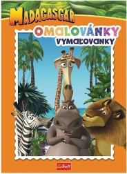 Värviraamat Madagascar 20 × 27,3 cm, 24 lehte