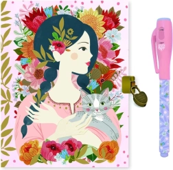 Salajane päevik maagilise pastakaga DJECO Oana