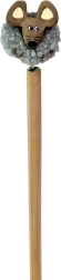Wooden pencil with pom-pom mouse 2Kids Toys