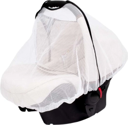 New Baby Basic car seat mosquito net white