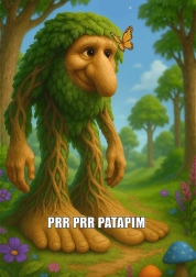 Puzzle BrainRots: prr prr patapim 200 tükki
