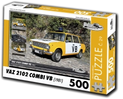 Puzzle Retro-autod VAZ 2102 Combi VB 500 tükki