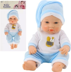 Riidest beebinukk sinises pidžaamas 30 cm