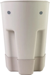 Shnuggle Ellie vannimänguasjade hoiukorv taupe - 1 tk