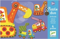 Puzzle Duo Autod liikumises