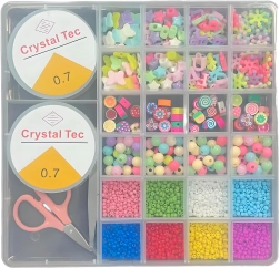 Bead Set with Organizer, 26 Compartments