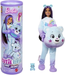 Barbie Cutie Reveal – Hoolivad karukesed, seeria 2, lilla nukk