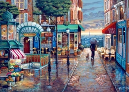 Puzzle Rainy Daytime Walk 500 Pieces