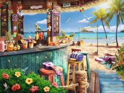 Puzzle Beach Bar 1500 Pieces RAVENSBURGER