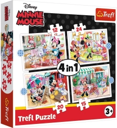 4-ühes puzzle Minnie ja sõpradega