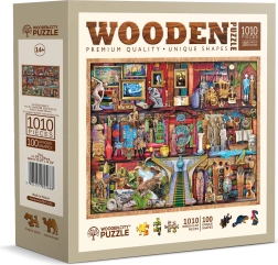 Puidust pusle „Muuseumi riiul” 1010 tükiga WOODEN CITY