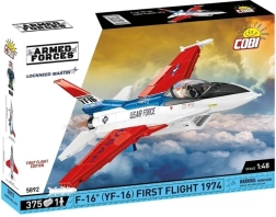 YF‑16 First Flight 1974 Aircraft Building Set – 375 pieces
