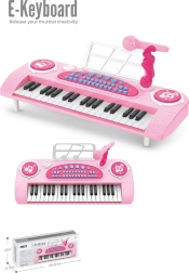Bontempi elektroonilised orelid lastele, 31 klahvi, roosa