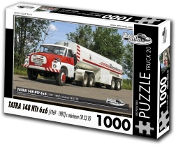 Retro-autod pusle veoauto Tatra 148 NTT 6x6 haagisega – 1000 tükki