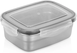 Stainless steel food container with lid and seal 500 ml
