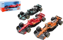 Metal and Plastic Formula Car 13.5 cm - 1 piece