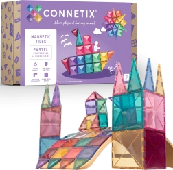 Connetix Pastel Starter Pack magnetiline ehituskomplekt 64 tk
