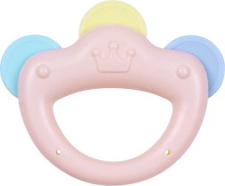 Kuningakujuline räsiga närimislelu BABY MIX