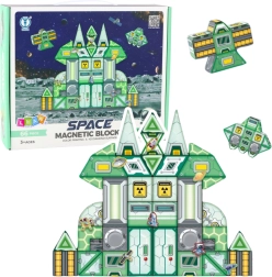 Magnetkuubikud Kosmosejaam 66 tk