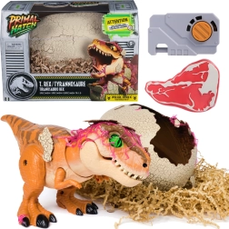 Interaktiivne dinosaurus T‑Rex kooruvast munast JURASSIC WORLD PRIMAL HATCH