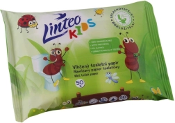 LINTEO Kids Children’s Moist Toilet Paper, 50 pcs
