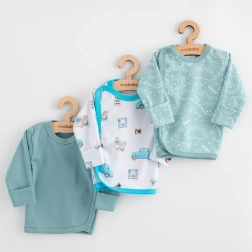 Mugav imikute särk New Baby Classic II, 3 tk, poiss, suurus 68 (4–6 kuud)