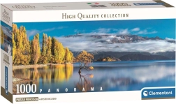 Panoramic puzzle Golden Reflections of Lake Wanaka 1000 pieces CLEMENTONI